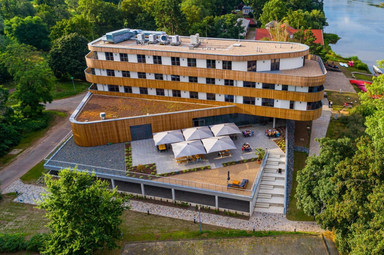Das Elb Boardinghouse Hotel Restaurant Magdeburg Ngoại thất bức ảnh