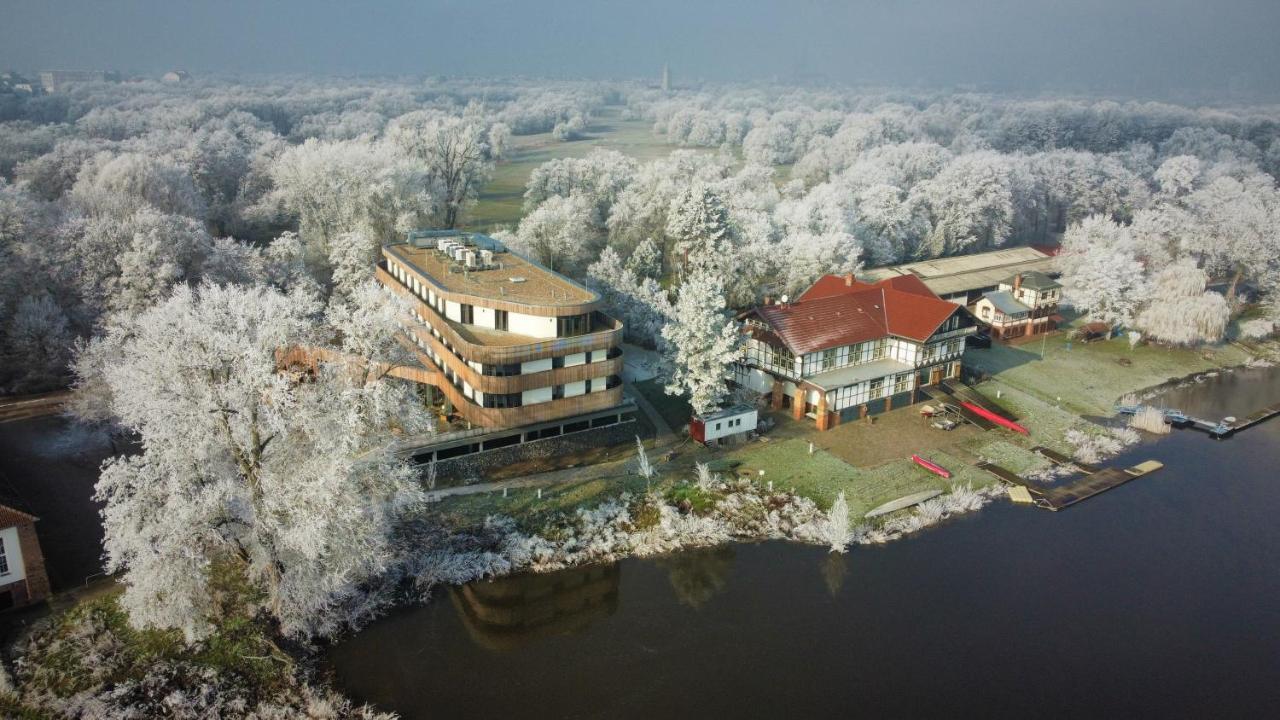 Das Elb Boardinghouse Hotel Restaurant Magdeburg Ngoại thất bức ảnh